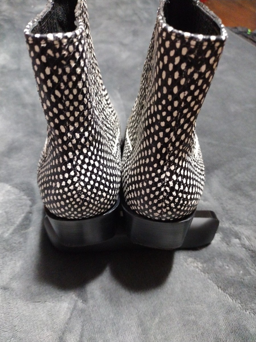 【関税込み】rag & bone ブラック Rover ブーツ Rag & Bone Womens Rover Black and white Chelsea Boots EUR