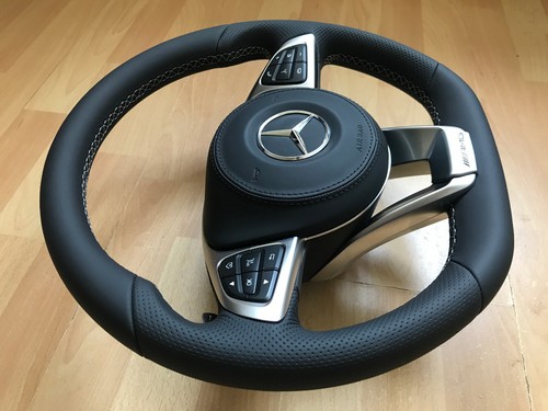 STEERING LENKRAD AMG MERCEDES W205 W213 W292 R231 GLC GLA C218 W447 VITO V Klass - Bild 5 von 20