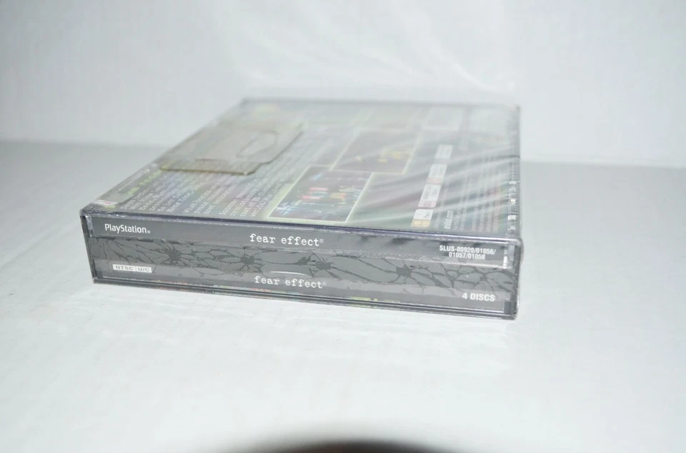 Fear Effect (Sony PlayStation 1, 2000) PS1 PSOne PSX 2 3 NEW & SEALED WATA - Image 4 of 4