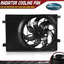Radiator Fan Assembly for Kia Sportage 2017 2018 2019 2020 2021 2022 L4 2.4L AWD
