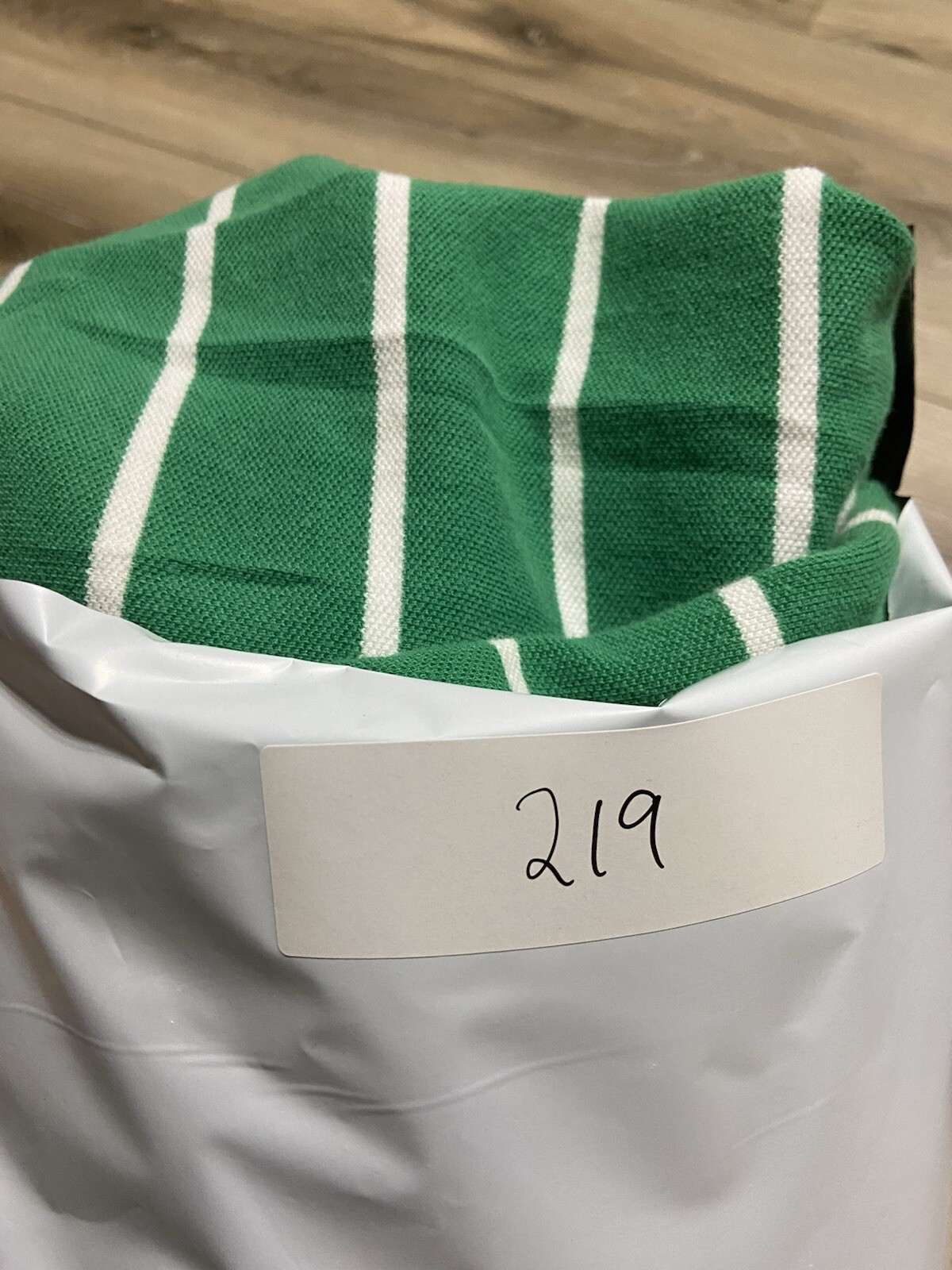 Polo Ralph Lauren Polo Shirt Mens 2XB Big Green Striped Cotton Short Sleeve thumbnail 6