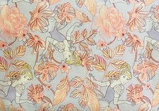 100 Cotton Mask Fabric NEW Disney Princess Cinderella Floral sold by 1/2 yard