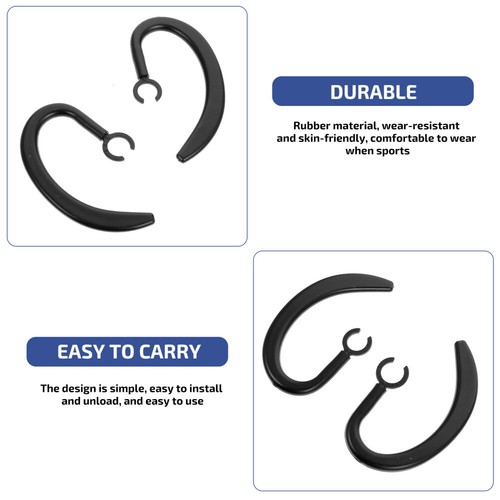 2 Pcs -Kopfhörer-Ohrbügel Ohrhaken Für Ohrhörer Ohrklemme - 第 7/12 張圖片