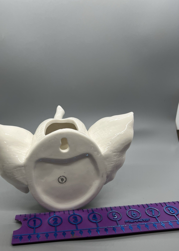 Torre & Tagus Elephant Wall Vase Planter Off White Porcelain Safari Jungle Art - Picture 15 of 18