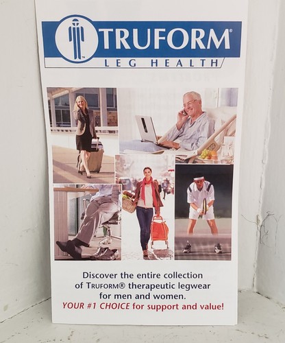 4 PR Truform Bein Gesundheit Stützstrümpfe 30 40 mmHG schwarz 8845 BL-3L unterhalb des Knies - Bild 9 von 9