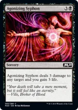 AGONIZING SYPHON ~mtg NM-M M20 Magic 2020 Com x4