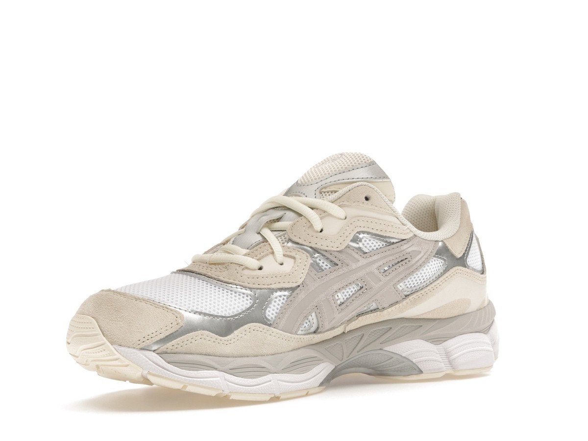 ASICS Gel NYC White Oyster Grey - 1201A789-105 | eBay