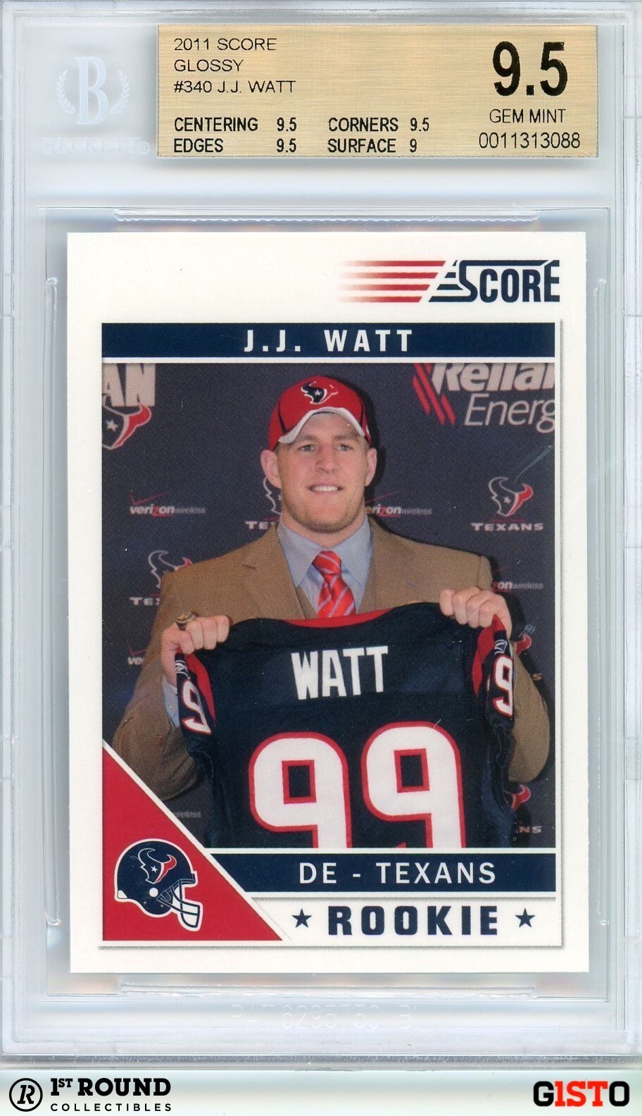 JJ Watt Score #340 Glossy