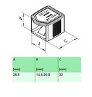 10x Schieber Regler Härteverstellung Lattenrost Ersatz Reparatur NEUWARE DIY
