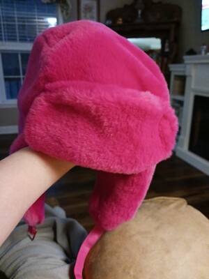 Vintage Juicy Couture Streetwear Quilted Faux Fur Shag Trapper Hat