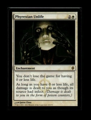 MRM ENGLISH Non-vie phyrexiane - Phyrexian Unlife MTG Magic NPH