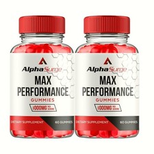 2-Pack Alpha Surge for Men, AlphaSurge Gummies for Male Performance -120 Gummies