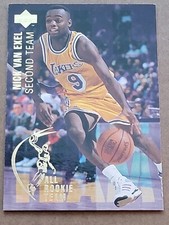 Nick Van Exel 1994 Upper Deck All Rookie Team #7 LA Lakers Basketball