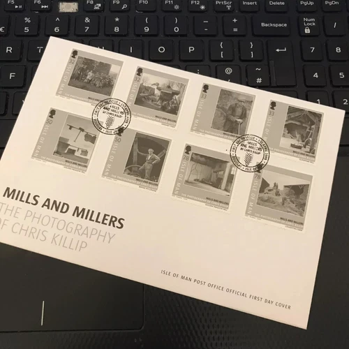 ISLE OF MAN FDC 2009 MILLS & MILLERS CHRIS KILLIP FIRST DAY COVER UNADDRESSED