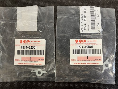 Suzuki RGV250 Fermi Valvole E Molle RGV 250 Auspuff Ventilhalter und Federn
