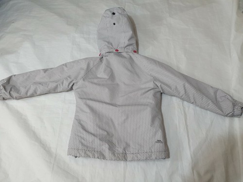 5-6 years Girls tresspass tp50 Coat white please read (48) - Picture 7 of 7