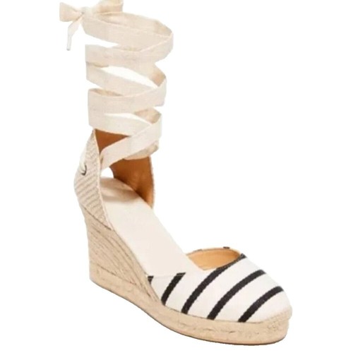 White Mountain Kate Espadrille Striped Wedge 11 M | eBay display picture 1