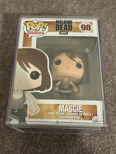 Maggie Walking Dead Funko Figure 98 With Hard Protector Please Read