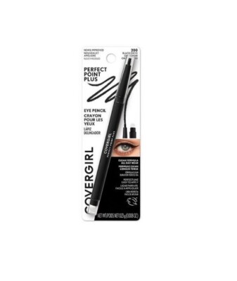 COVERGIRL Perfect Point PLUS Eyeliner Pencil, 200 Black Onyx
