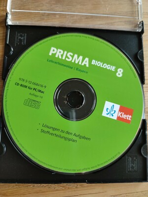 Prisma Biologie 8 Lehrerhinweise CD-ROM