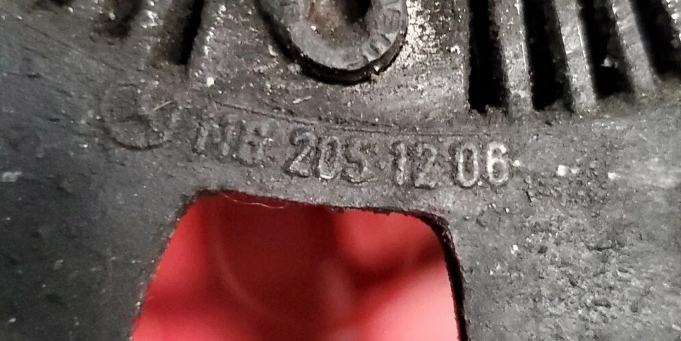 MERCEDES--BENZ W116 450SEL EMBRAGUE VENTILADOR VISCOSO, OEM, 1162051206 Foto 4 de 4