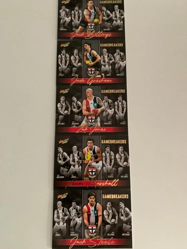 2021 AFL SELECT FOOTY STARS GAMEBREAKERS TEAM SET (5) CARDS (YOU CHOOSE ) - Picture 16 of 19
