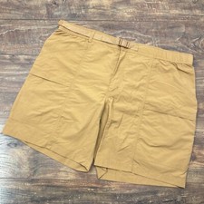 Eddie Bauer Men's Pull On Moisture Wicking UPF 50 Ripstop Tech Short 2XL Brown