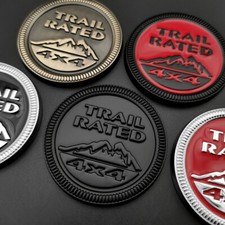 Jeep Wrangler 392 Fender Bronzesilver Black 4x4 Trail Rated Emblem New Mopar