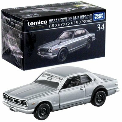 Takara Tomy Tomica Premium No 34 Nissan Skyline Gt R Kpgc10 Diecast Toy Car Ebay