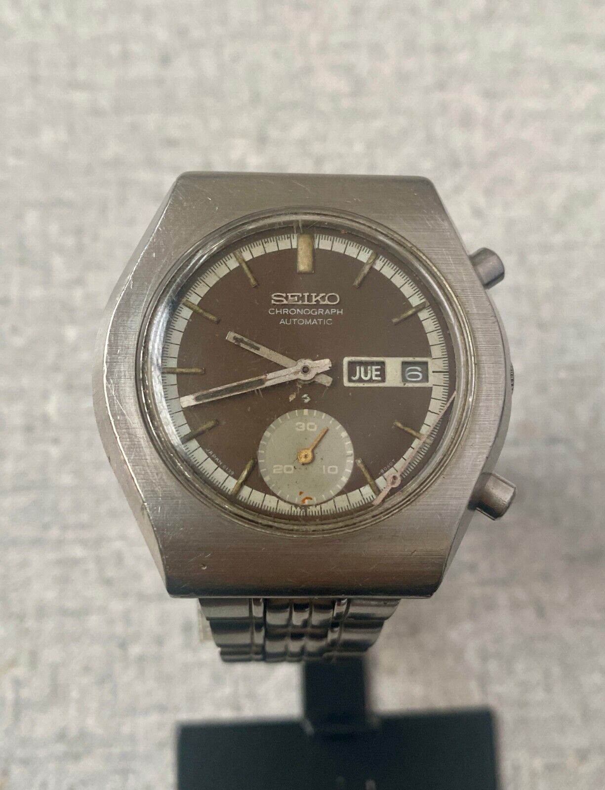 Vintage Seiko 6139-8020 Chronograph Automatic Men's Watch ...