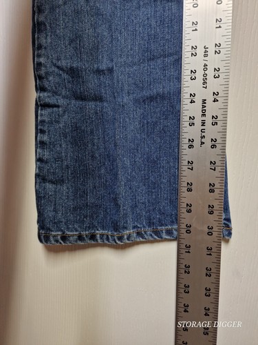 Gap Low Rise Flare Women's Blue Jeans Size 10 Denim 100% Cotton Bootcut Pockets - Picture 10 of 15