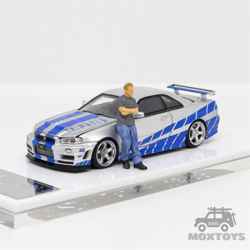 天然石ターコイズ TIME Micro 1/64 ワイルドスピード ニッサン 日産