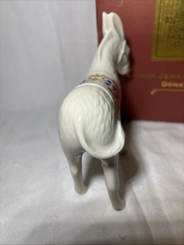 Figura pesebre DONKEY colección belén joyas China Lenox COMO NUEVA EN CAJA - Imagen 3 de 7
