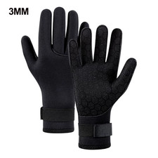 3Mm Neoprene Diving Gloves Cut Resistant Keep Warm Snorkeling Paddling Surfing K