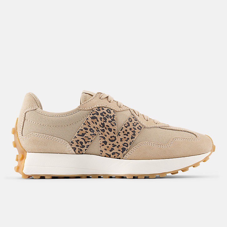 NIB New Women's Size 7.5 New Balance 327 Incense Leopard Cheetah