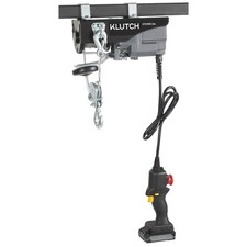 Klutch Cable Hoist Kit, KLiQ 20V, Battery-Powered, 275-Lb. Single-Line/550-Lb.