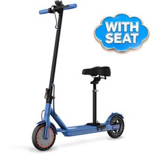Sigravy 350W Electric Scooter for Adults 16MPH Foldable w/APP, phone holder-Blue