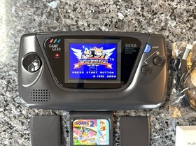 Sega Game Gear - Works, Recapped, New LCD Screen, Clean Shell, USB-C Setup +more