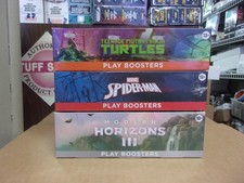 MTG TEENAGE TURTLES + SPIDER-MAN + MODERN HORIZONS 3 BOÎTES DE RAPPEL SCELLÉES PLAY