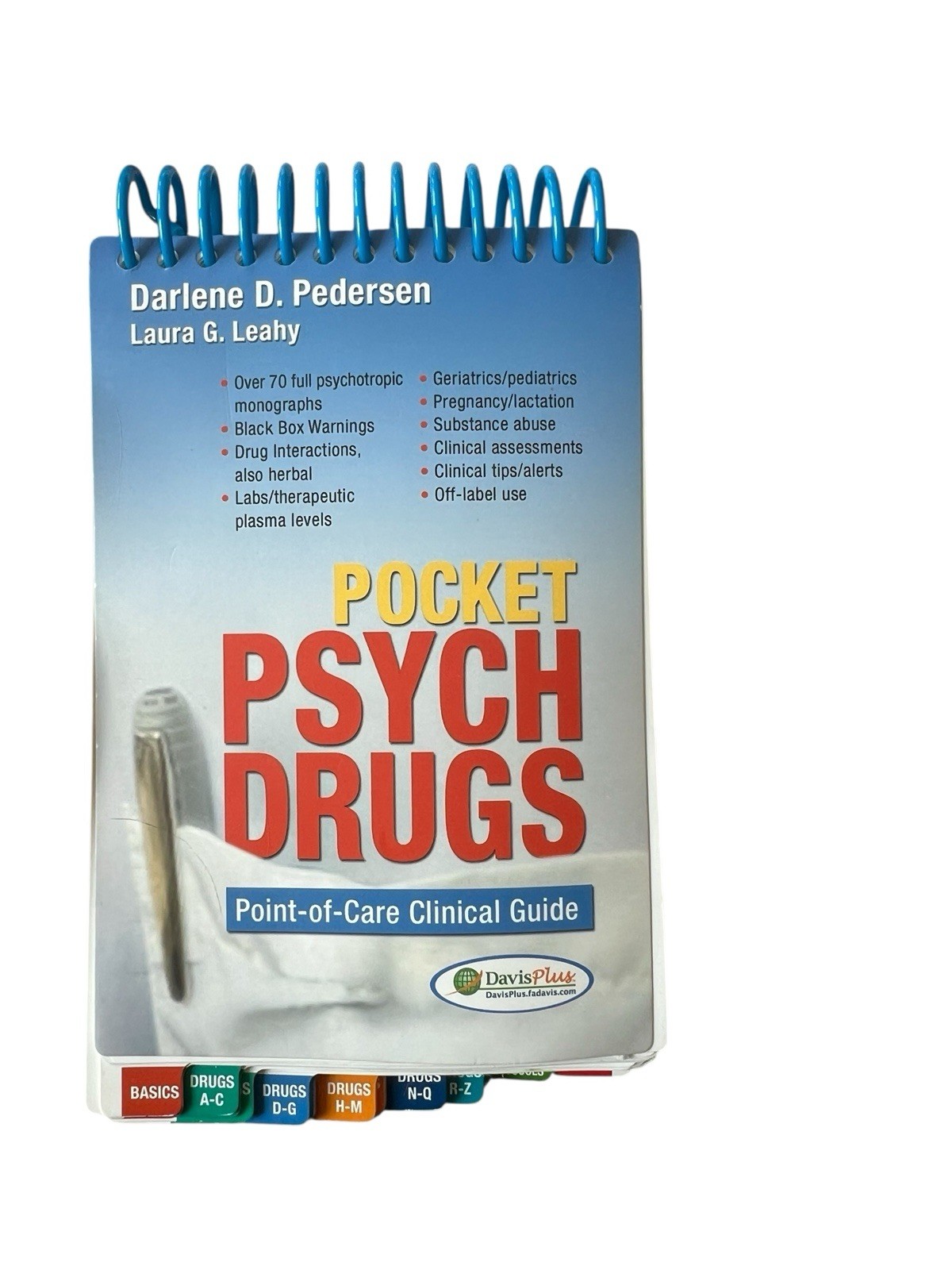 Pocket Psych Drugs : Point-Of-Care Clinical Guide by Darlene D. Pedersen (2009, Spiral) for sale ...