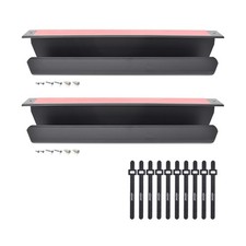 Cable Management Tray, Under-Desk, On-Wall or Side-of-Desk, 17x... USA FAST SHIP