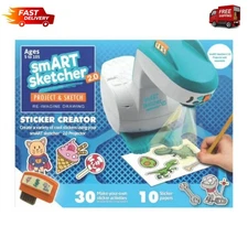 Smart Sketcher Sticker 2.0 Creator Set, Drawing and Tracing Toy for Kids Ages 5+