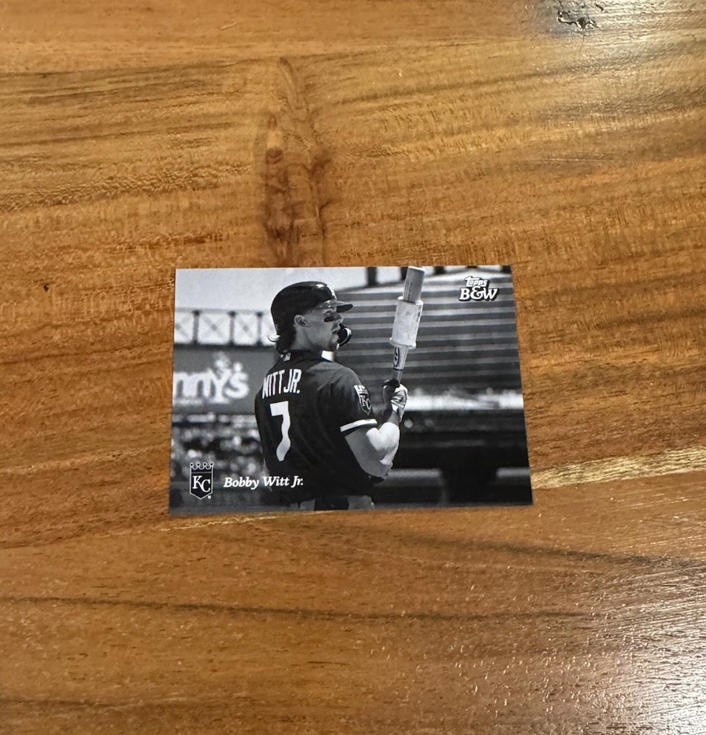 Topps Black & White Bobby Witt Jr. #23 2024 for sale | eBay