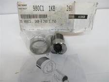 Sargent 980C1, Mullion Cylinder Kit - 26D Brushed Chrome Finish