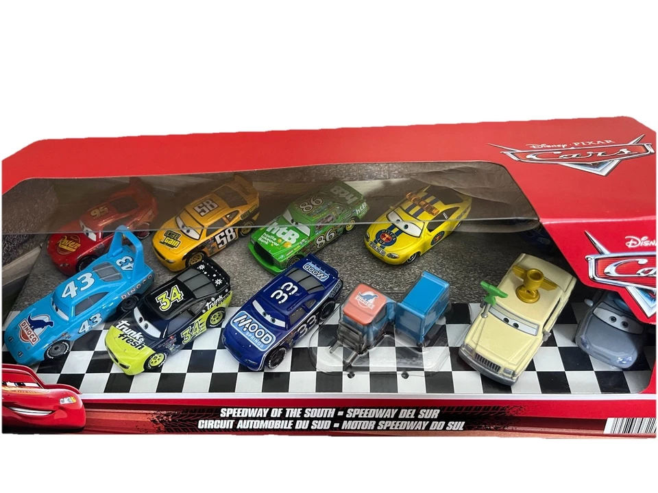 Disney Pixar Cars Speedway of the South 11 Pack OBJETIVO exclusivo 2021 Foto 2 de 4