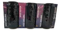 McDonalds Coca Cola Glas 2017  Space Edition Guest Challenge 3er Set NEU&OVP