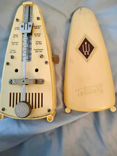 Wittner Taktell Mechanical Analog Metronome, Beige, Plastic/Metal