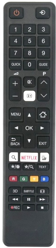 Ersatz Fernbedienung fr Toshiba TV 65U6763DB 65U6763DG 65U8663DG 2490₽