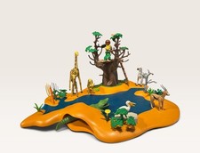 Playmobil 4827 Gro&szlig;e Wasserstelle (Savanne - Wildlife) gebraucht