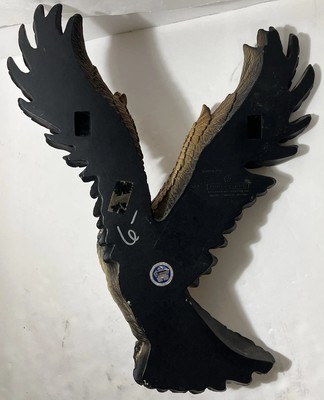 Fraser Art Osprey Fishin Hawk Bossons 1970 Sculpture Rare Vintage